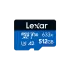 Lexar High-Performance 633x 512GB MicroSDXC UHS-I Memory Card with Adapter